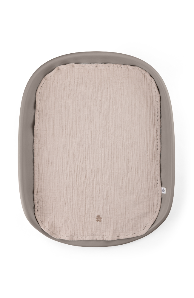 Nursing Towel 2pk - Seabreeze Beige