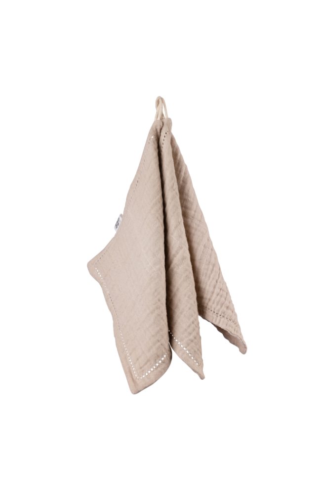 Washcloth 3pk - Seabreeze Beige