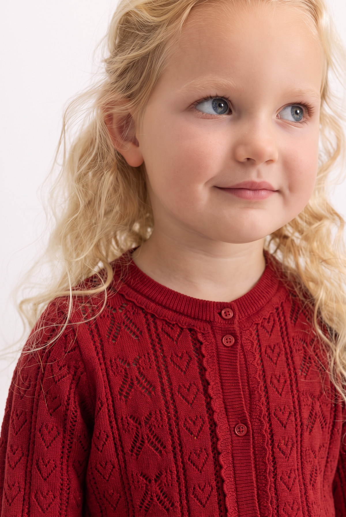 Tilda Cardigan - Cherry