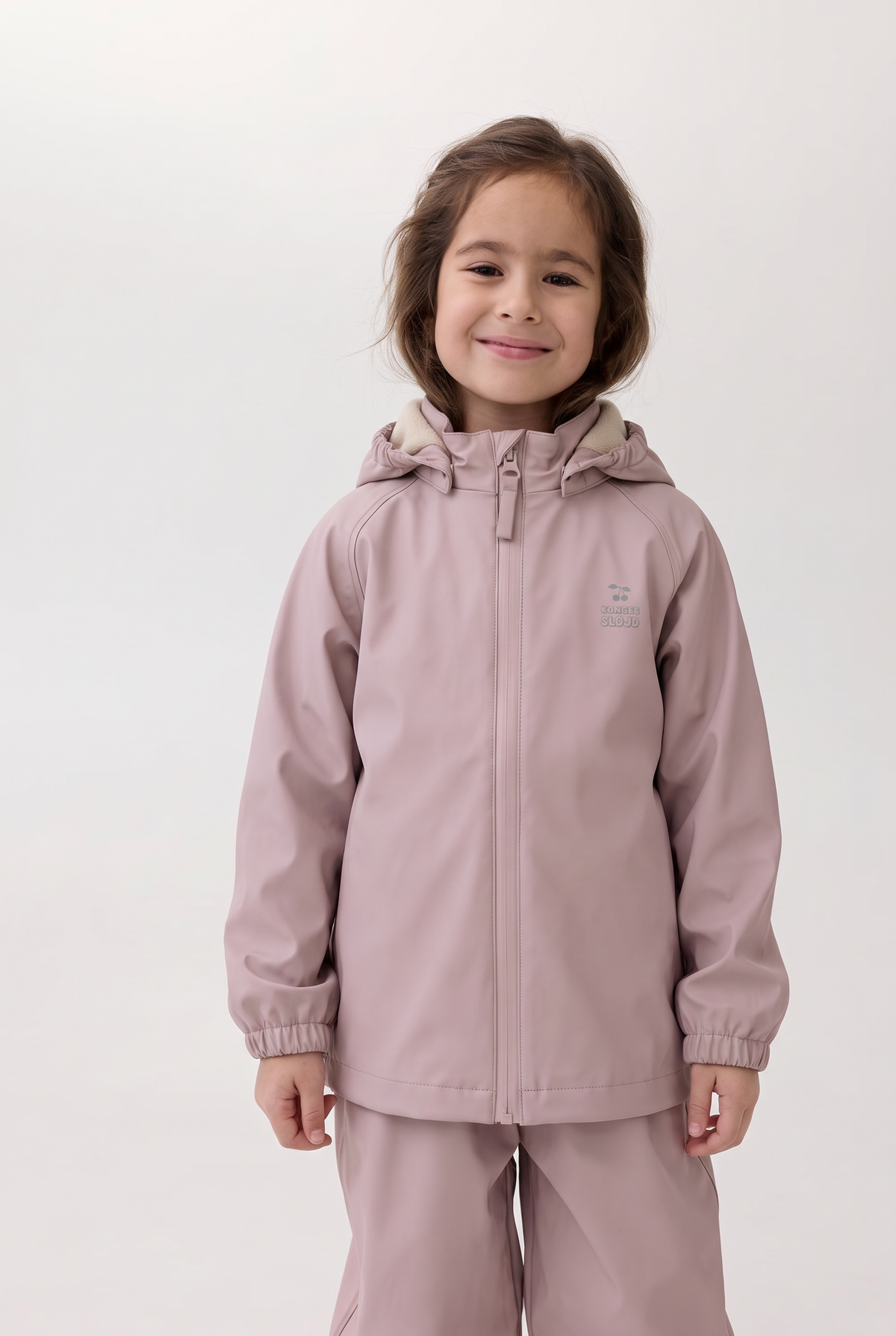 Petit Exclusive Plain Rain Set - Adobe Rose