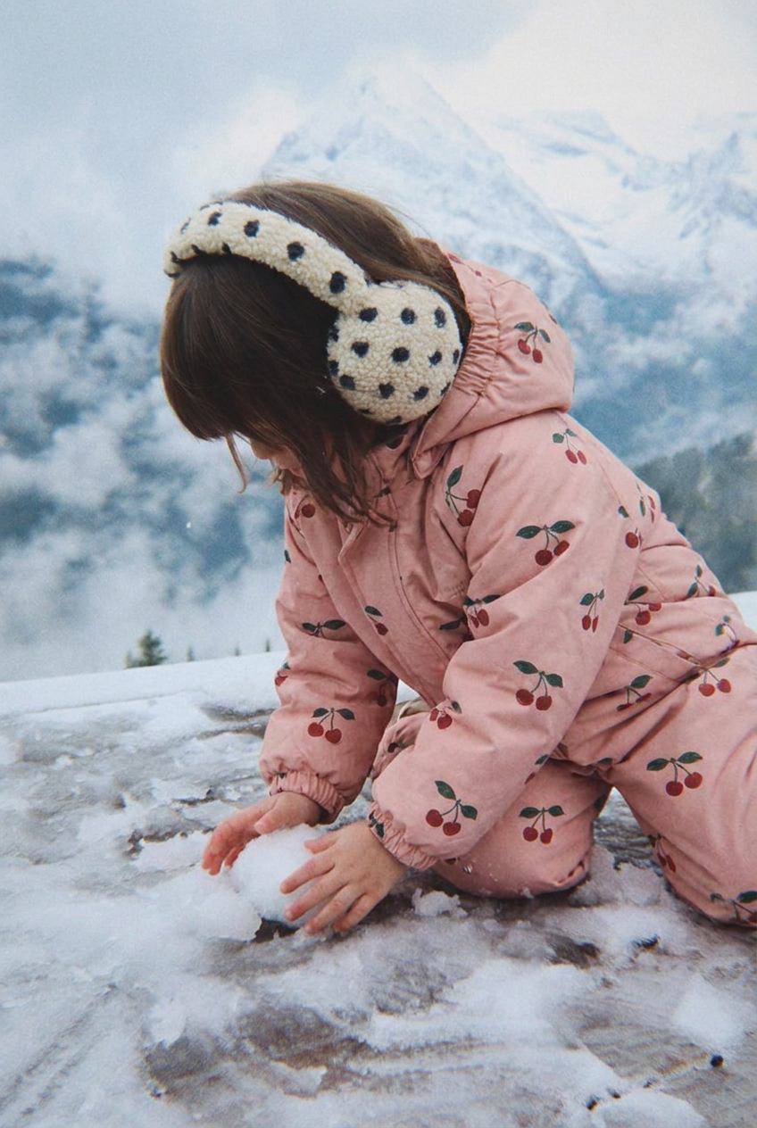 Award Snowsuit - Ma Grande Cherise Blush