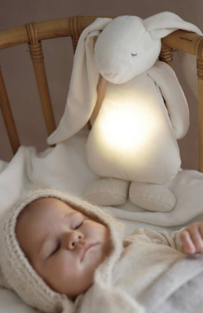 Humming Bunny with Nightlight - Cream