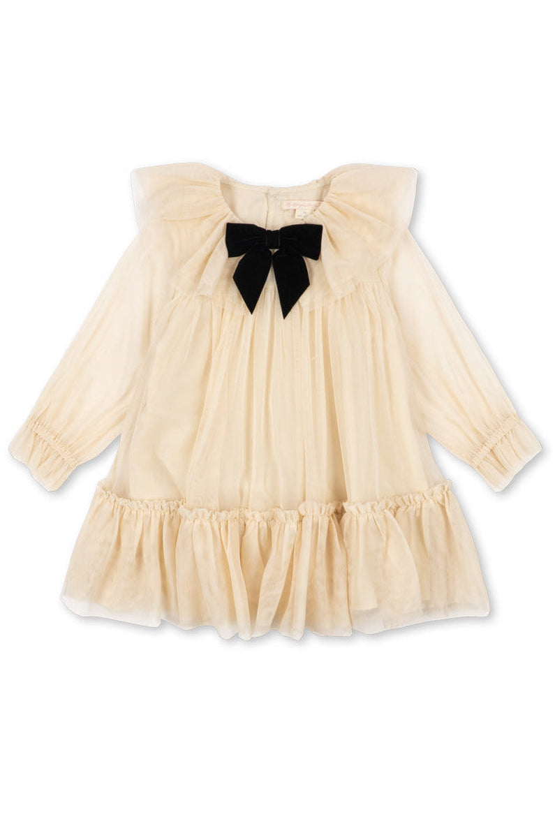Bow Dress - Parchment