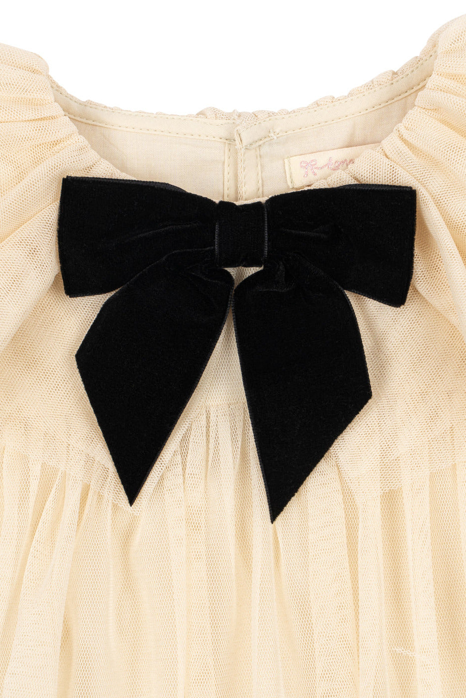 Bow Dress - Parchment