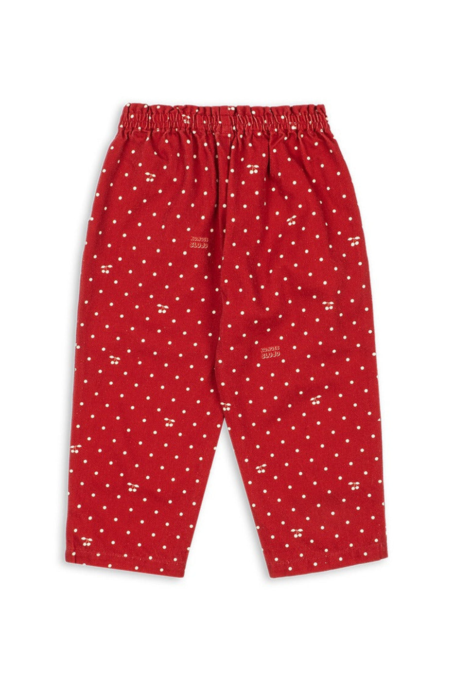 Magot Frill Pants - Cherry Dot Derby