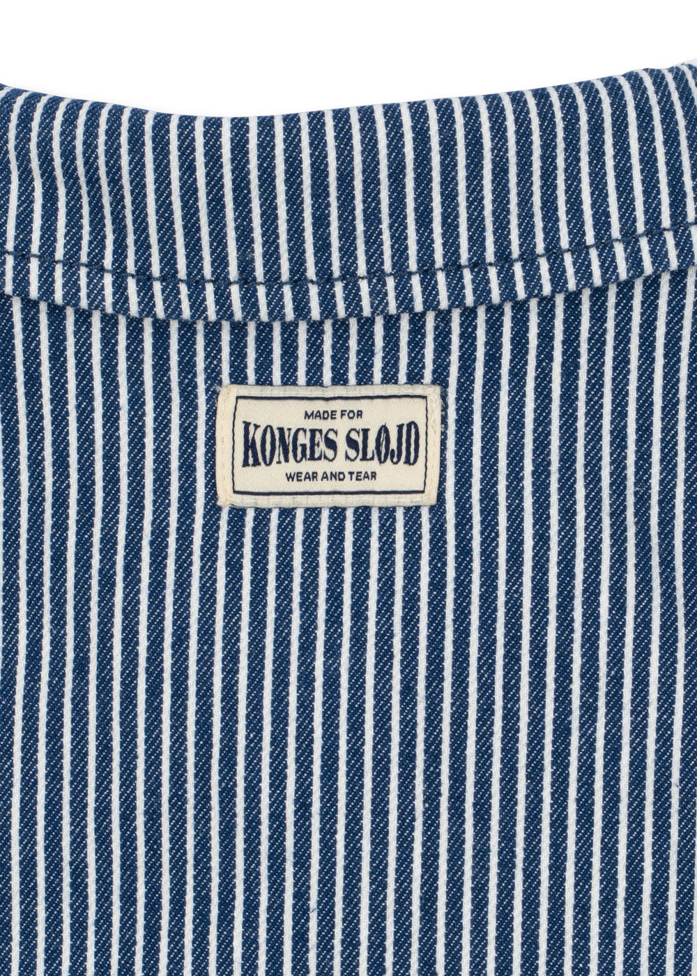 Luc Shirt Jacket - Blue Stripe