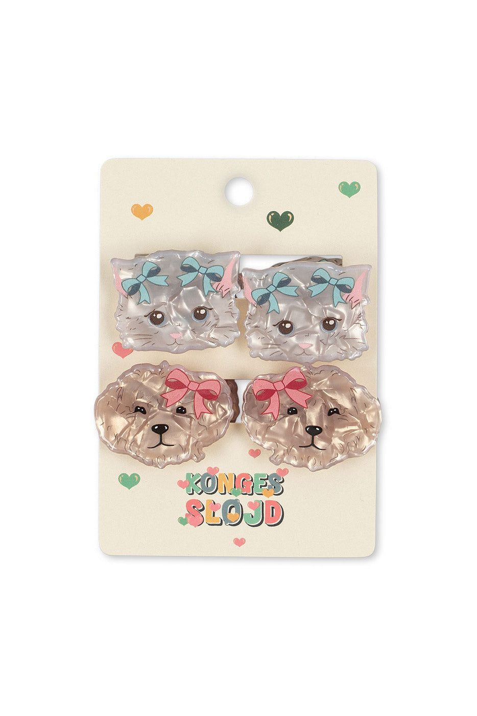 Small Hair Claw 4pk - Multi