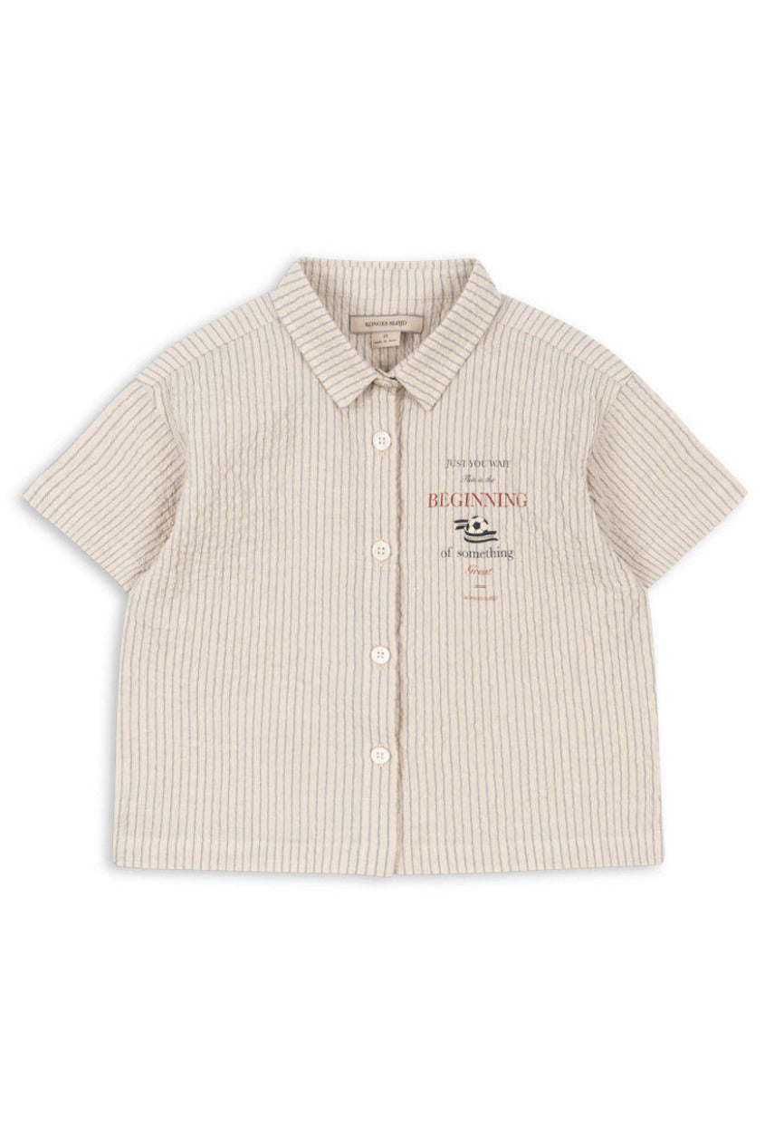Elliot SS Shirt - Tradewinds Stripe