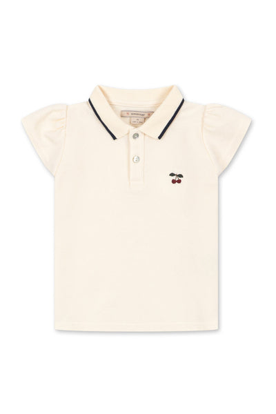 Florita Polo Shirt - Antique White