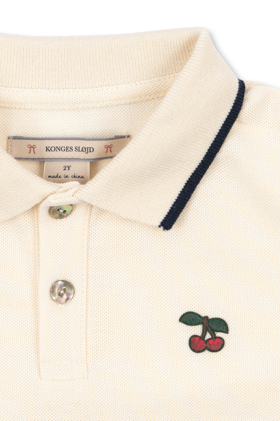 Florita Polo Shirt - Antique White