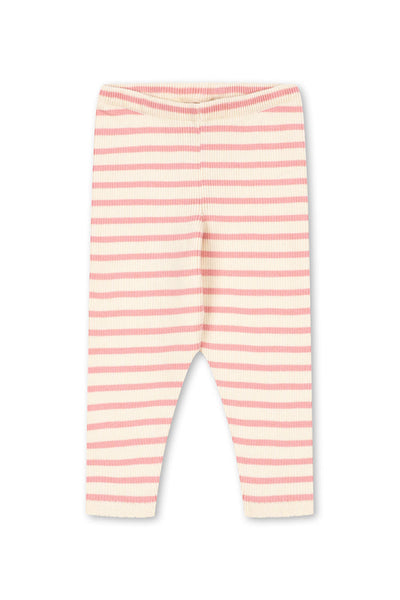 Buma Leggings - Peony Butter Stripe