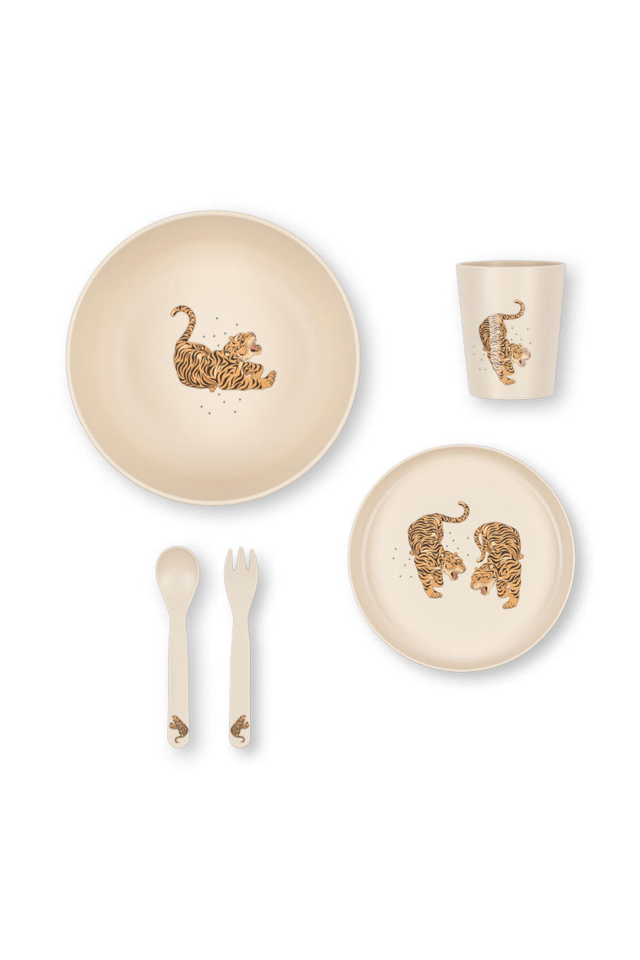 Dinner Set - Tiger Ruggito
