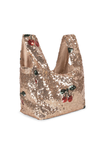 Starla Sequin Tote Bag - Ma Grande Cherise Blush