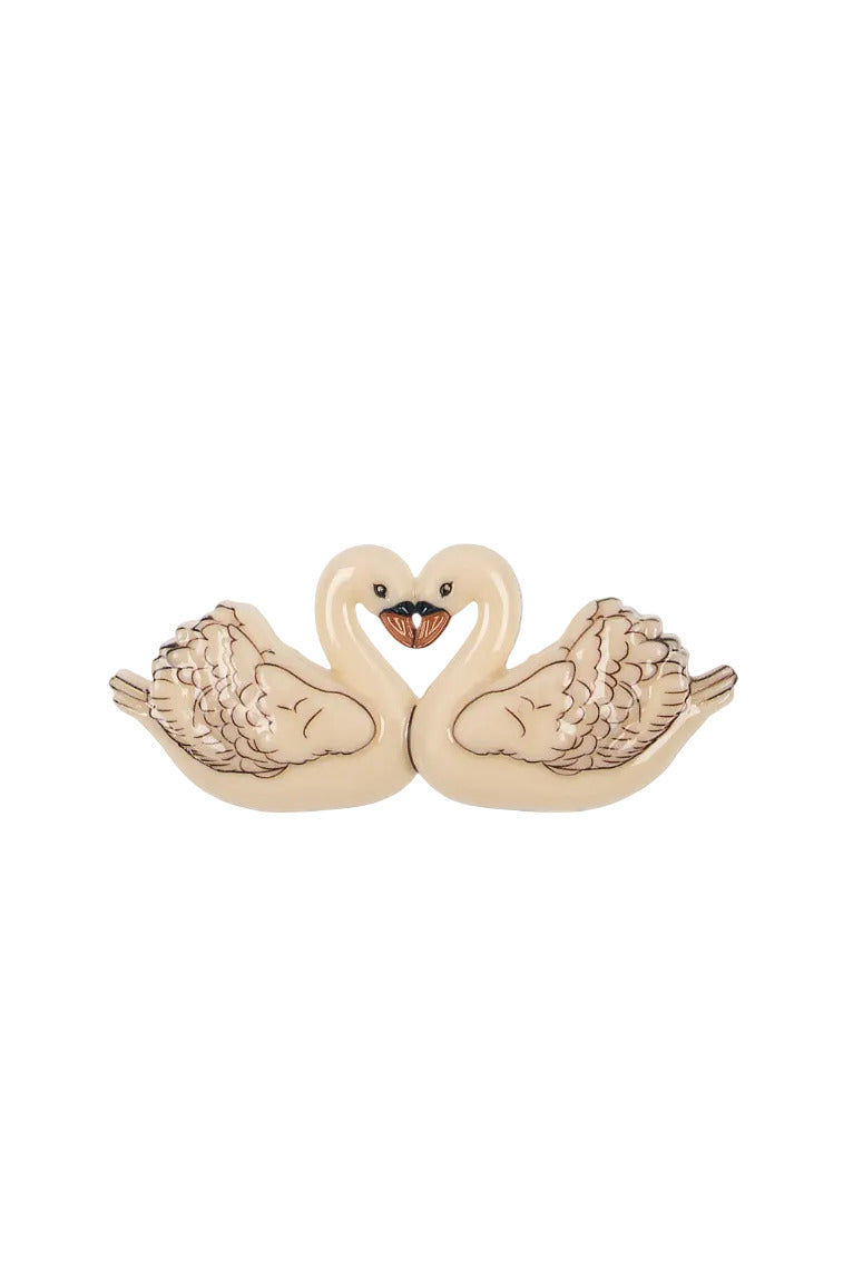 Swan Big Hair Clip - Swan