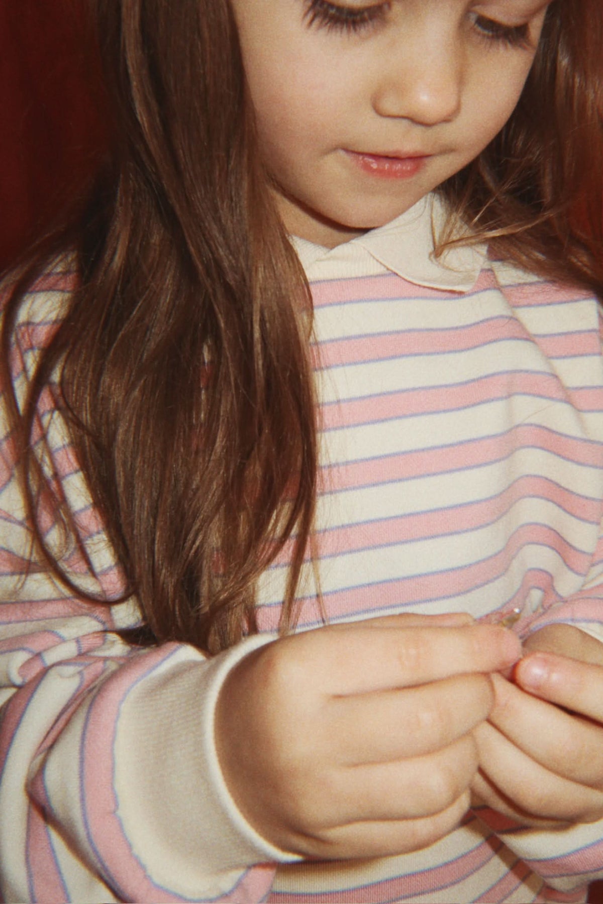 Spotty Sweat Shirt - Lolly Stripe