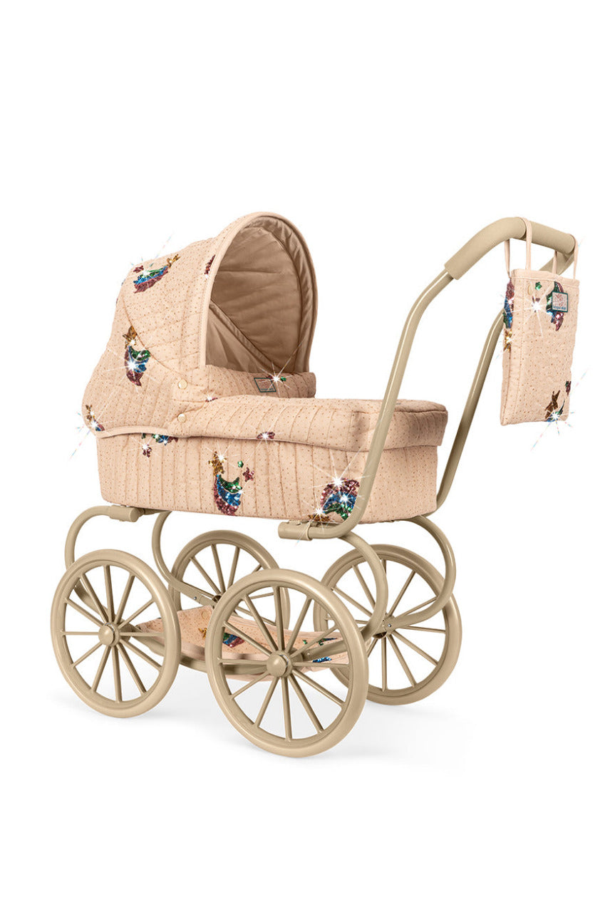 Minnie Tulle Doll Pram - Rainbow Star