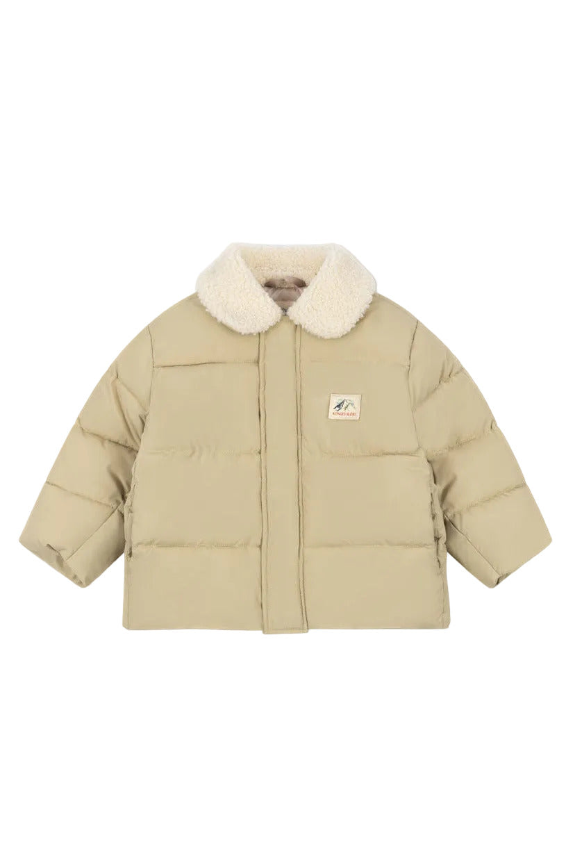 Alpi Collar Jacket - Pale Olive Green