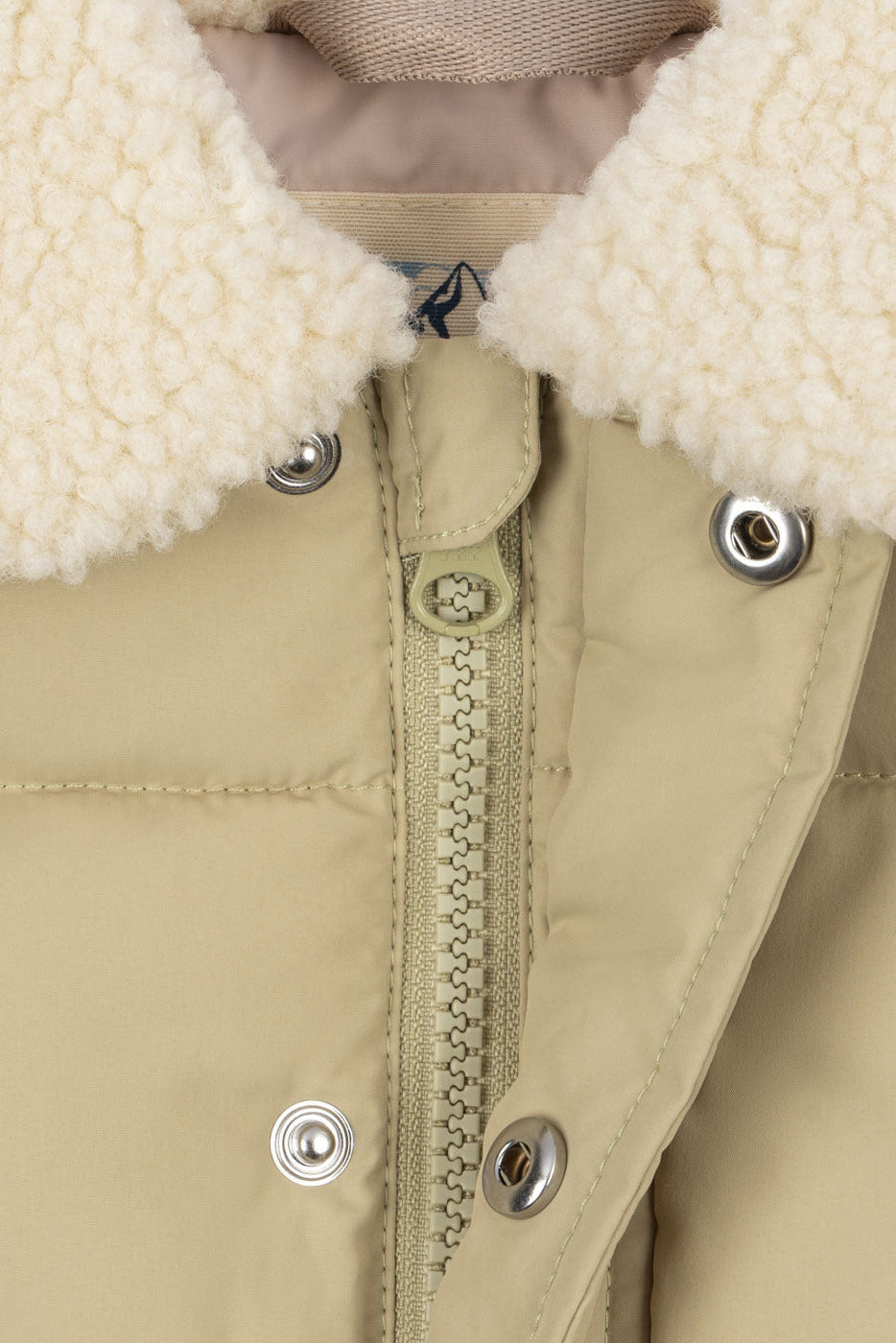 Alpi Collar Jacket - Pale Olive Green