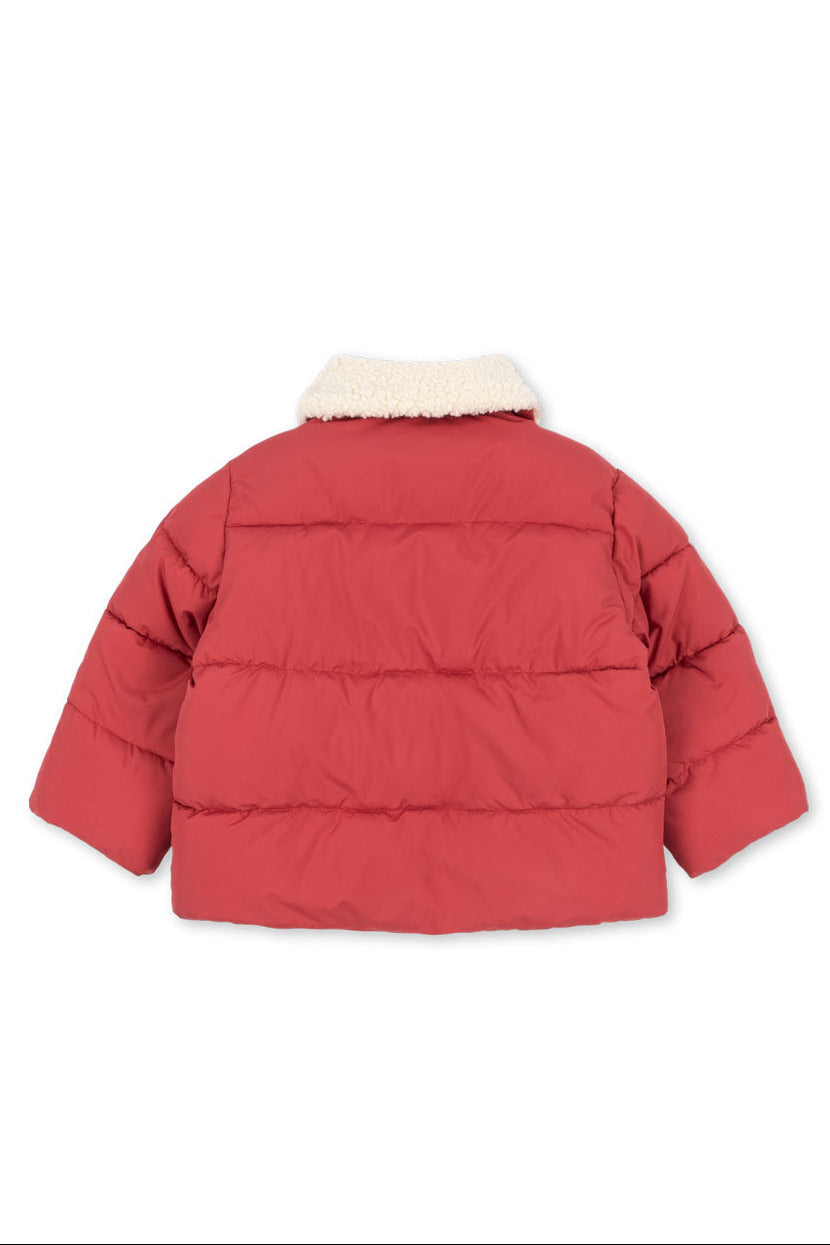 Alpi Collar Jacket - Cardinal