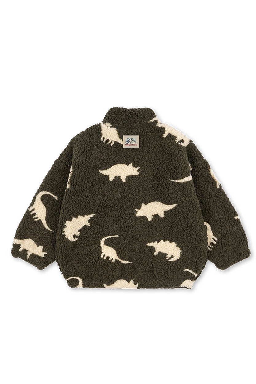 Jody Teddy Jacket - Dino Silhouette