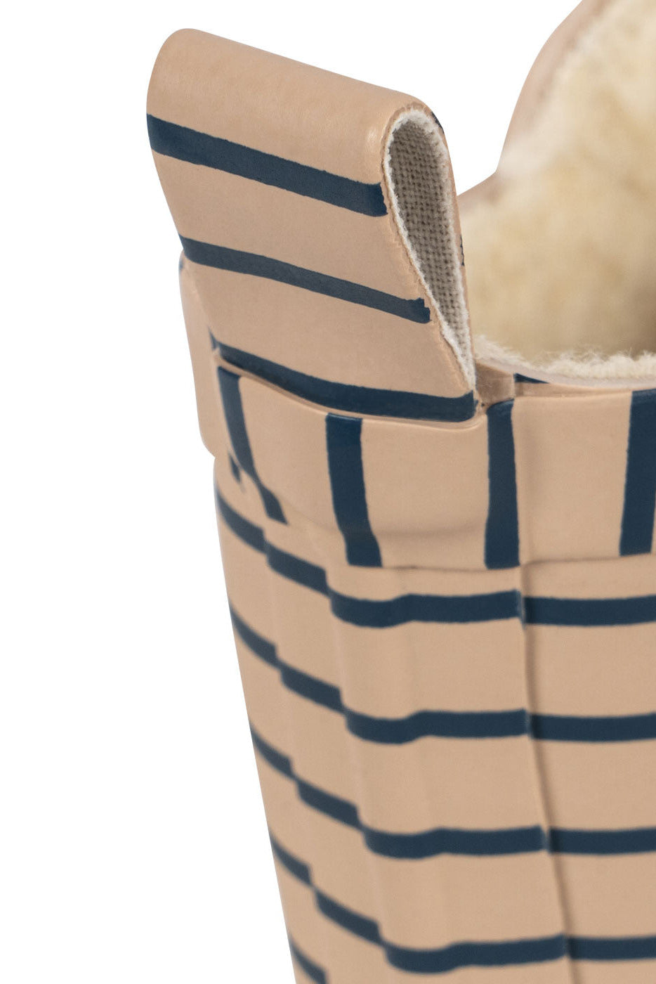 Roi Printed Rain Boot Low - Stripe La Mer