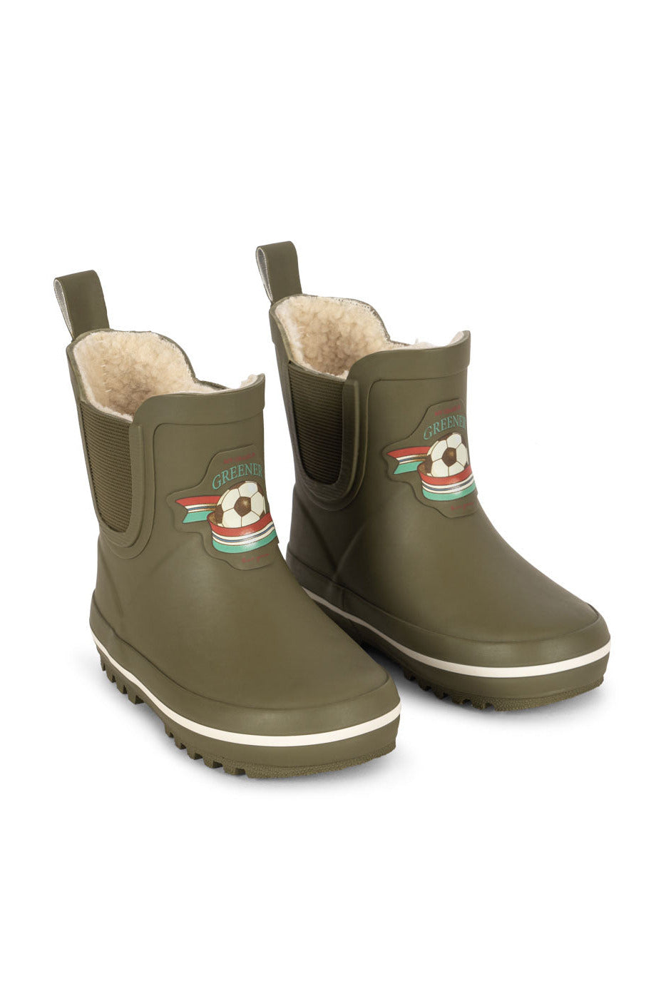 Roi Printed Rain Boot Low - Winter Moss