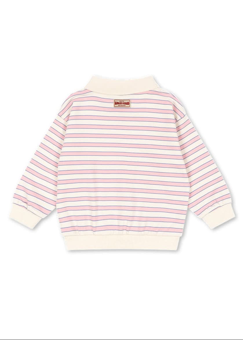 Spotty Sweat Shirt - Lolly Stripe