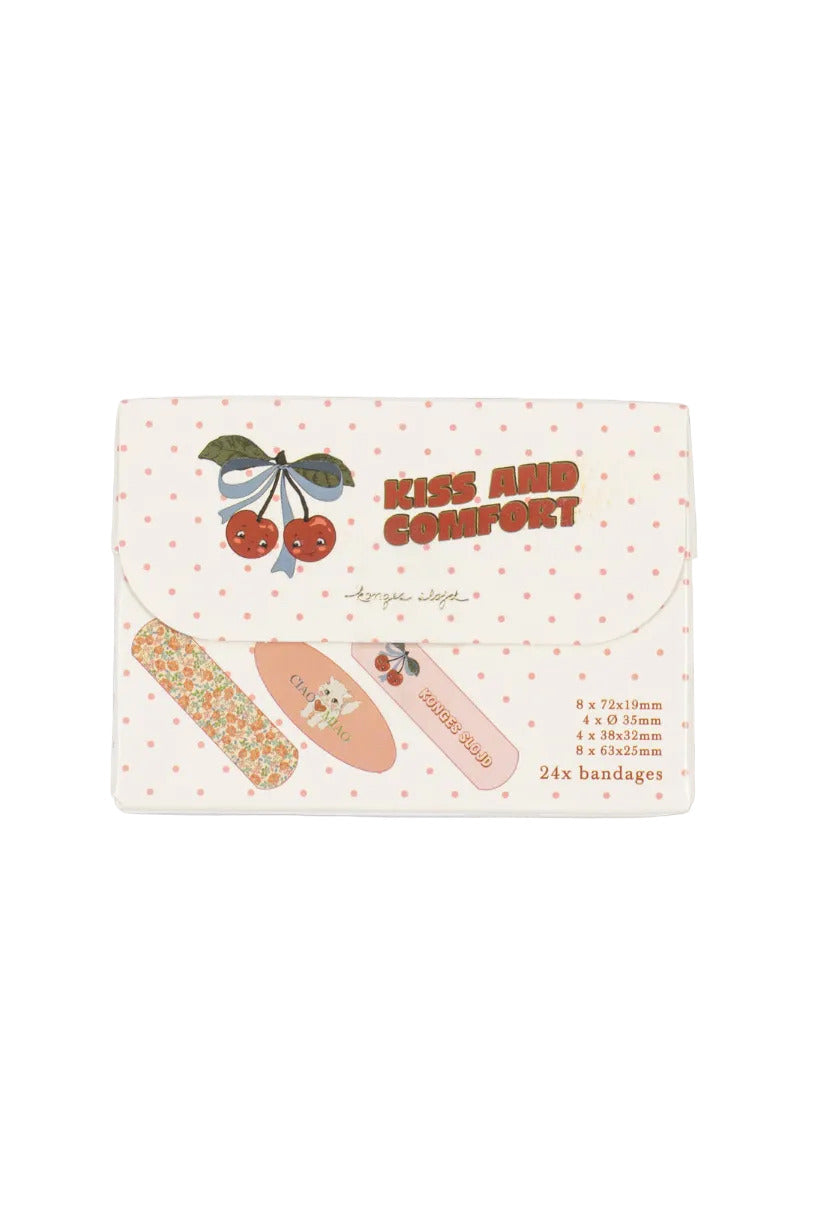 Kiss And Comfort Bandages - Cherry