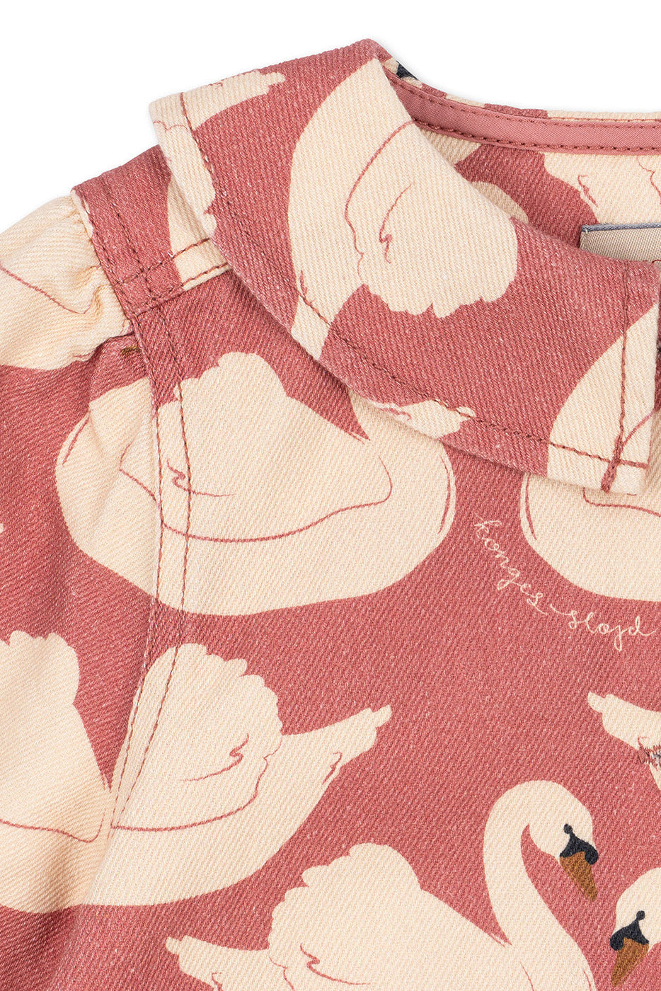 Magot Frill Jacket - Swan Rose