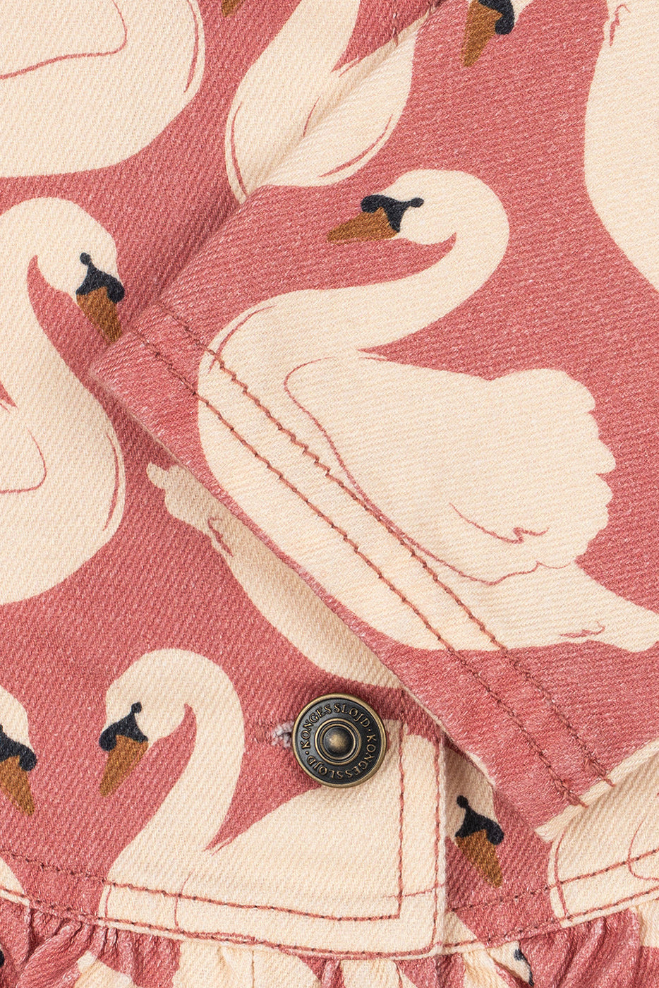 Magot Frill Jacket - Swan Rose