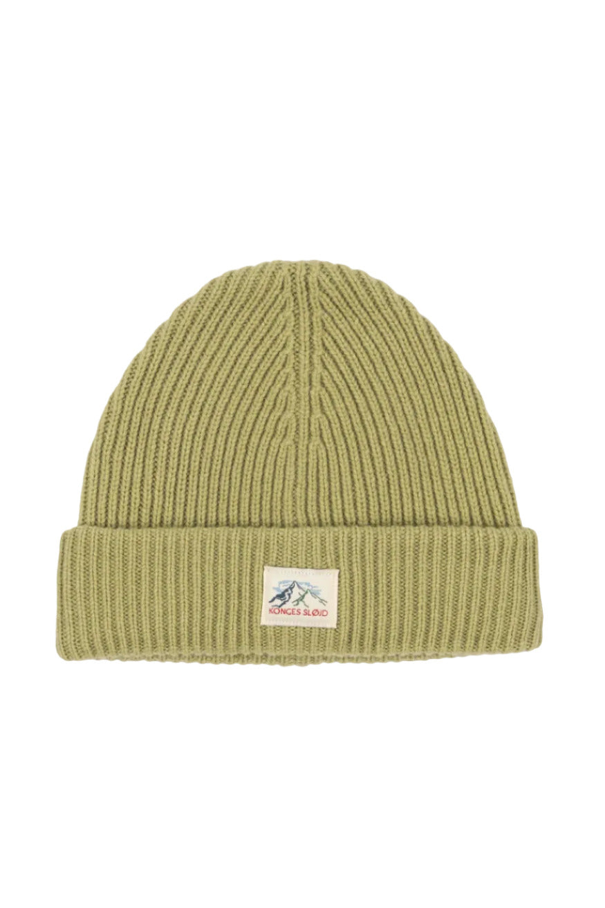 Basil Beanie - Pale Olive Green
