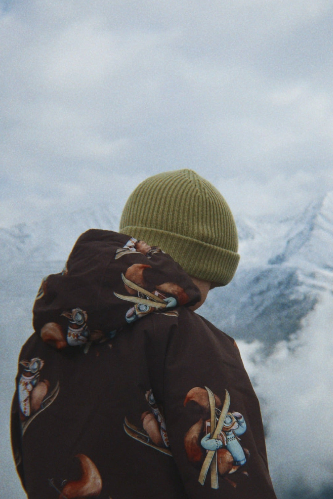 Basil Beanie - Pale Olive Green