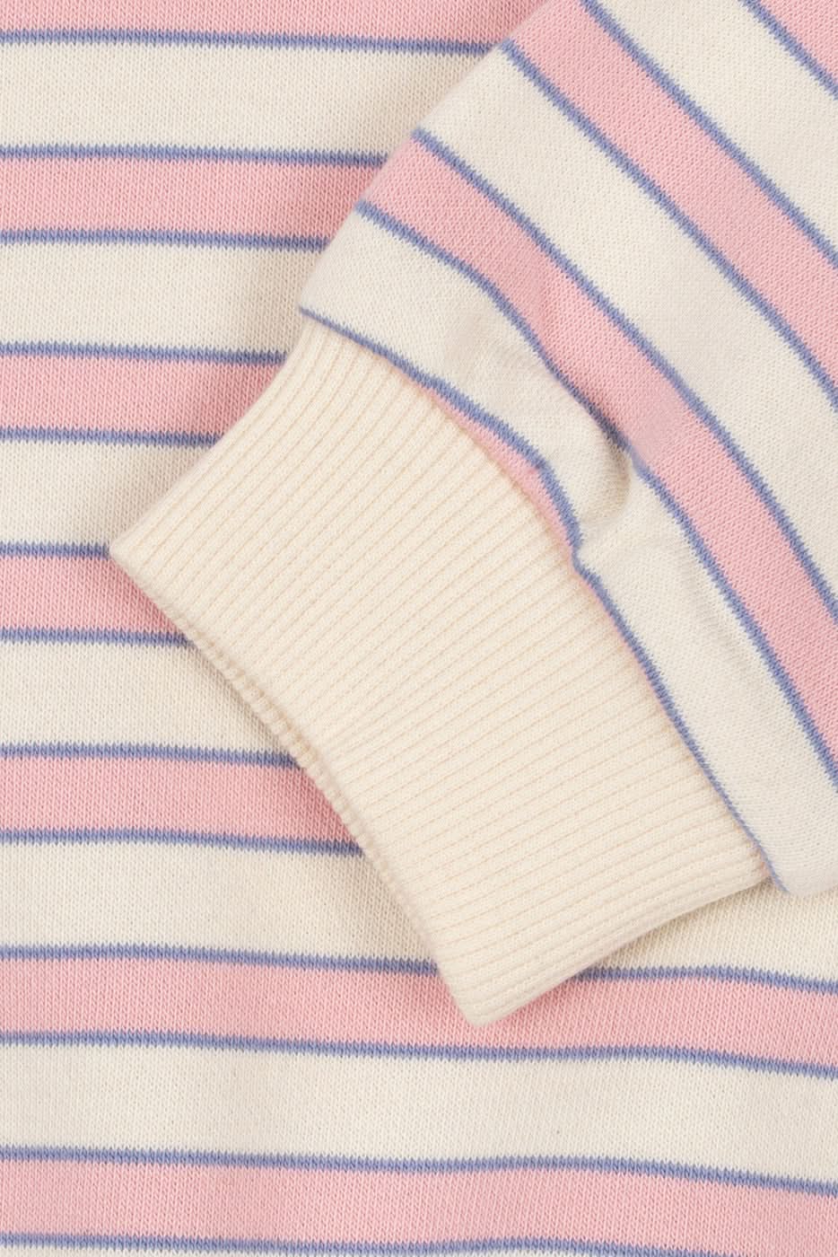 Spotty Sweat Shirt - Lolly Stripe