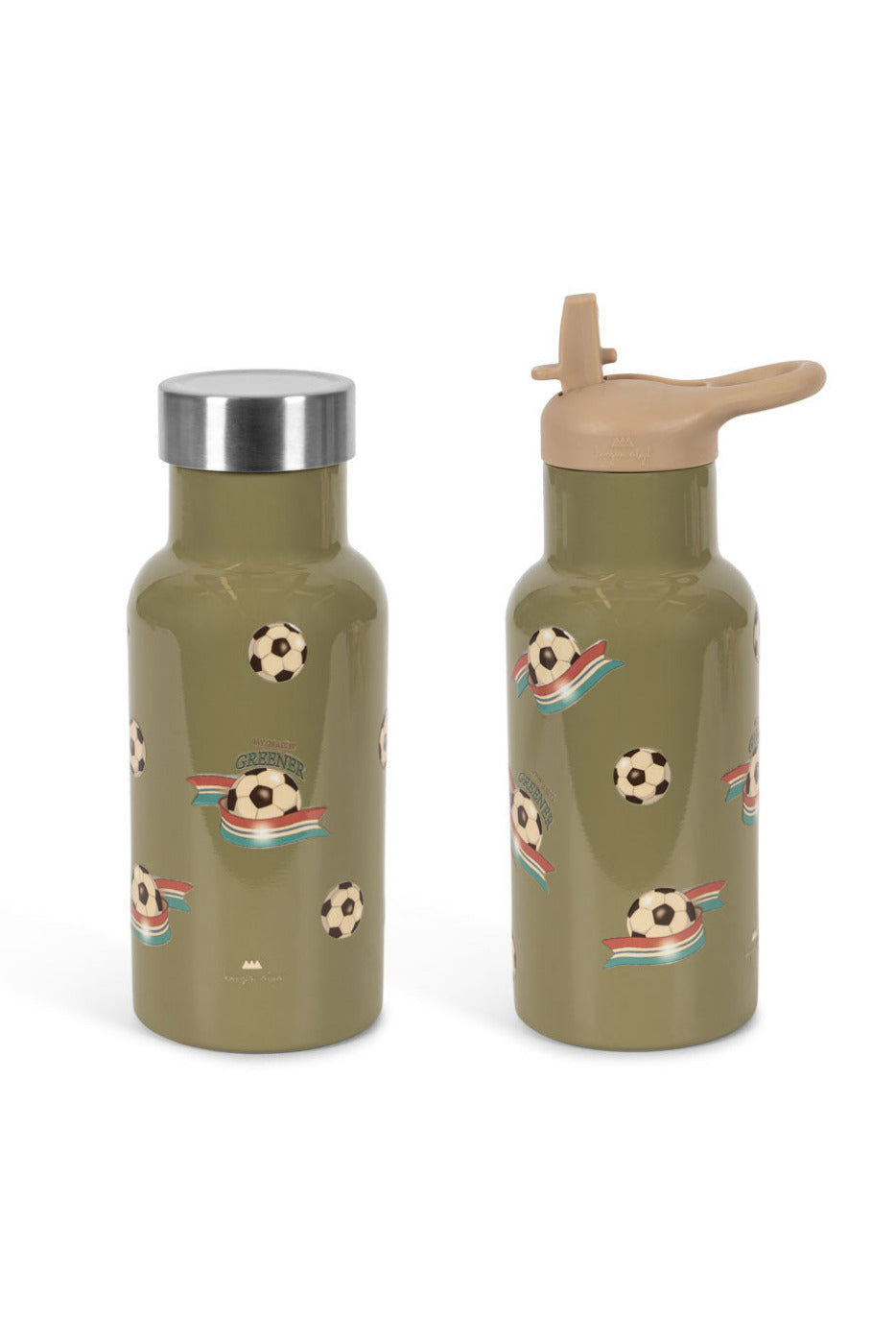 Thermo Bottle - Green/Kick It 350ml