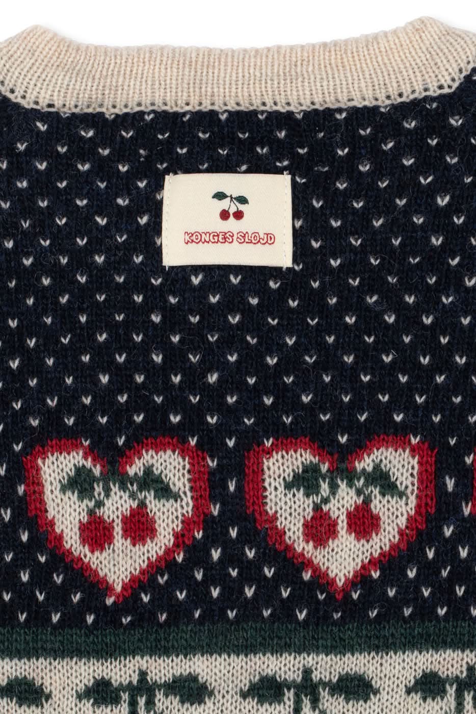 Belou Cardigan - Cherry