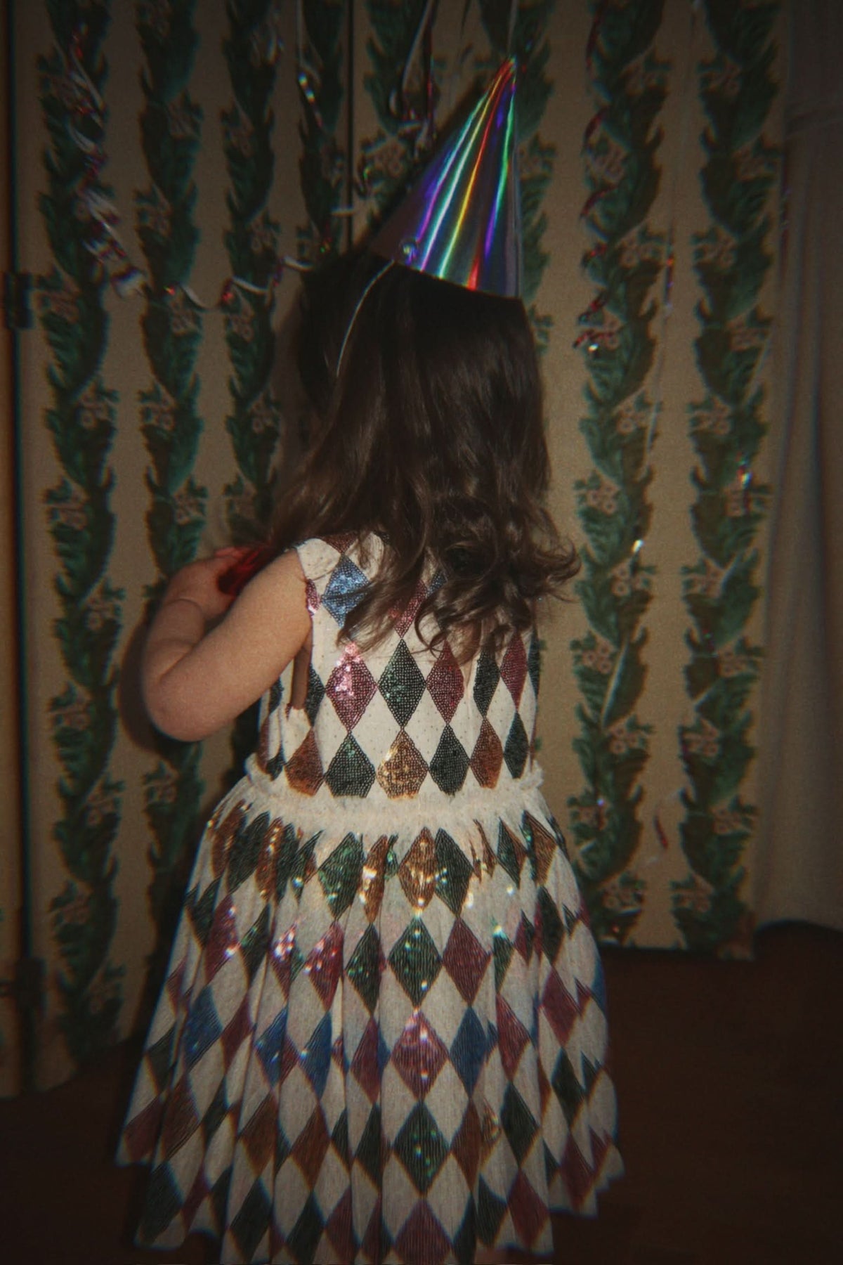 Yvonne Harlekin Dress - Harlekin Sequin