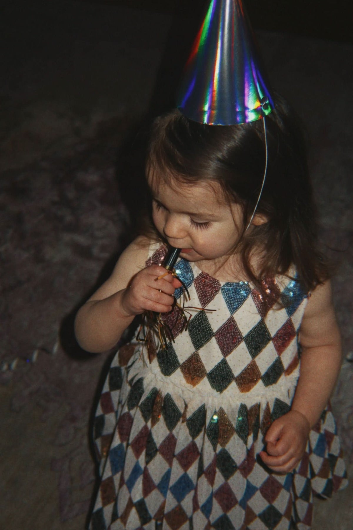 Yvonne Harlekin Dress - Harlekin Sequin