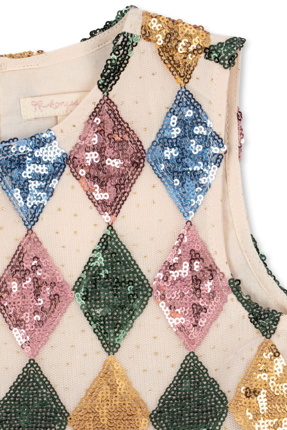 Yvonne Harlekin Dress - Harlekin Sequin