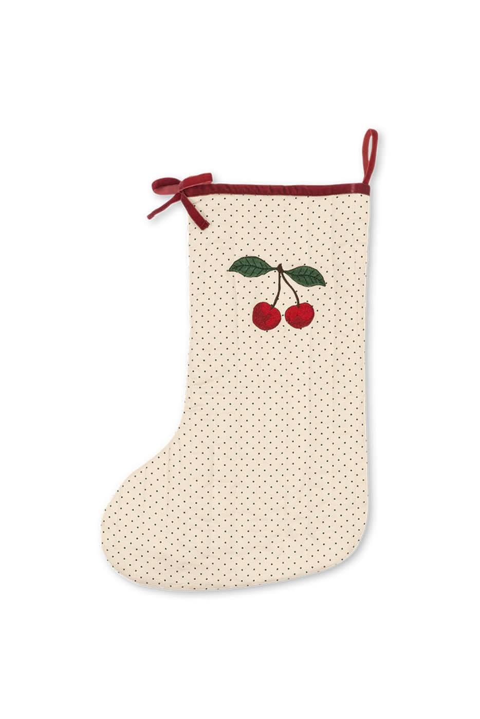 Christmas Stocking - Cherry