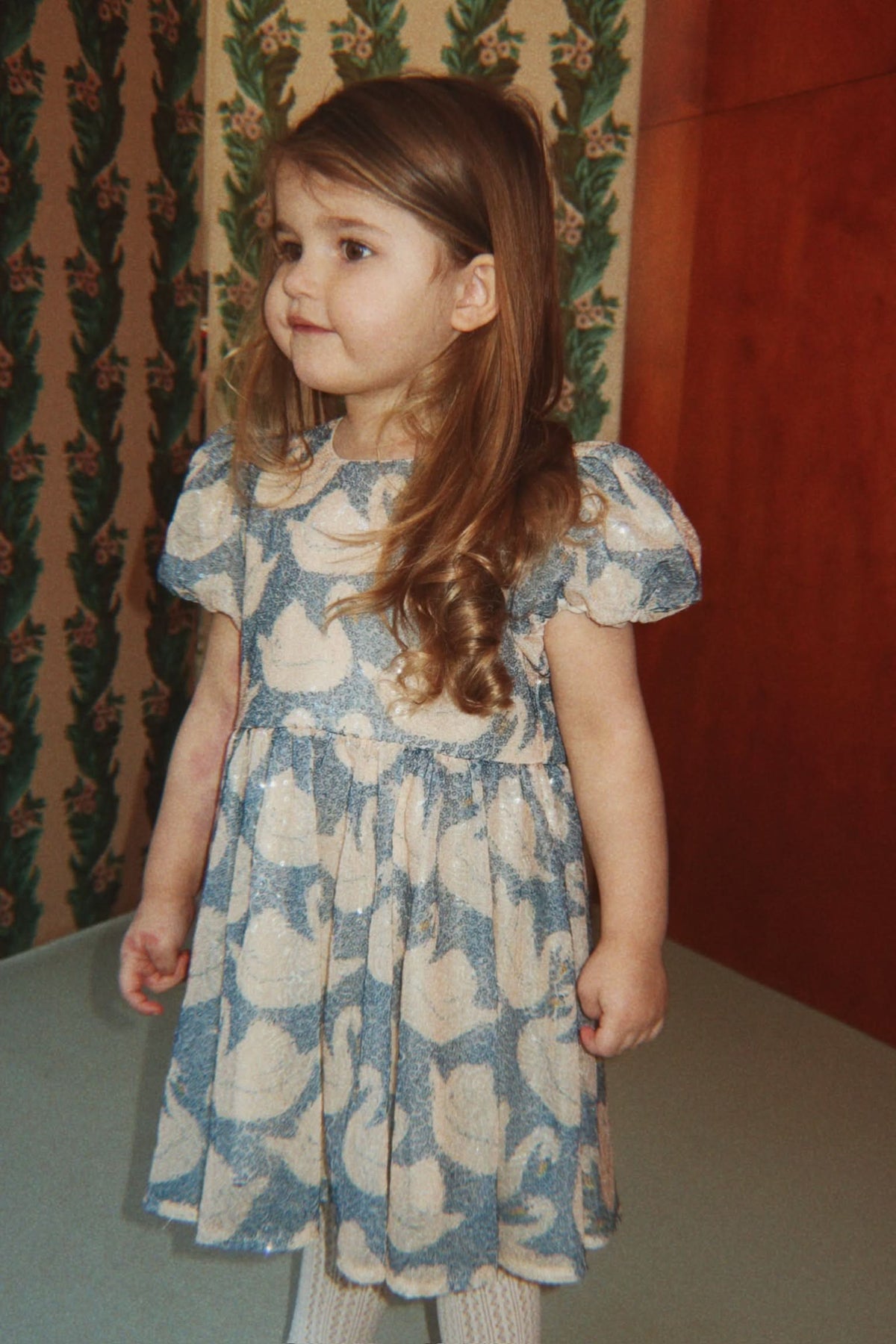 Starla Sequin Dress - Swan