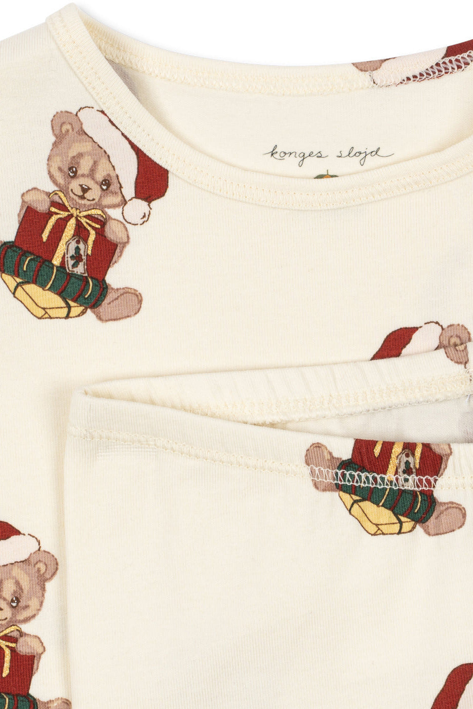 Basic Blouse / Pants Set - Teddy Bear