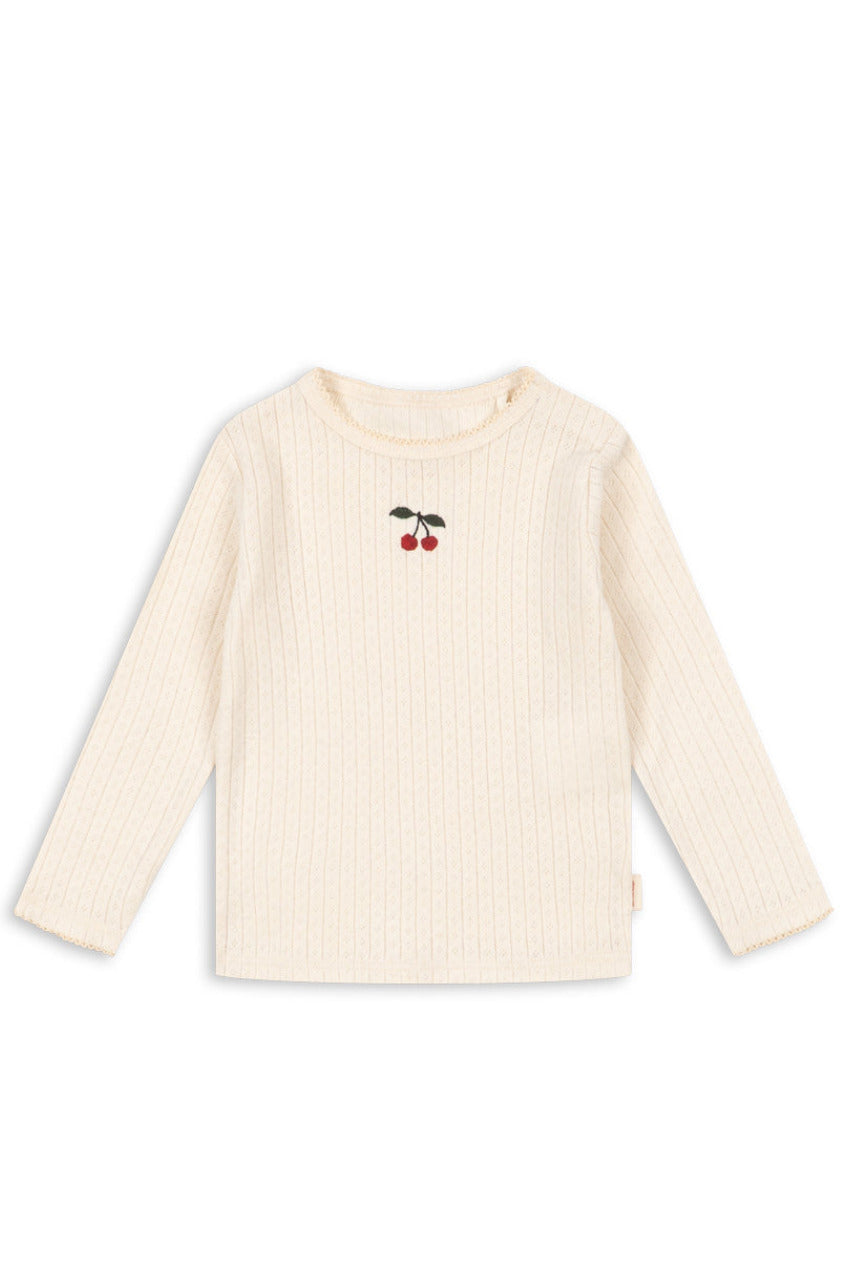 Minnie Blouse - White Smoke