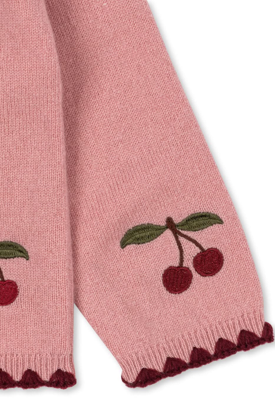 Colette Wool Cardigan - Pale Blush