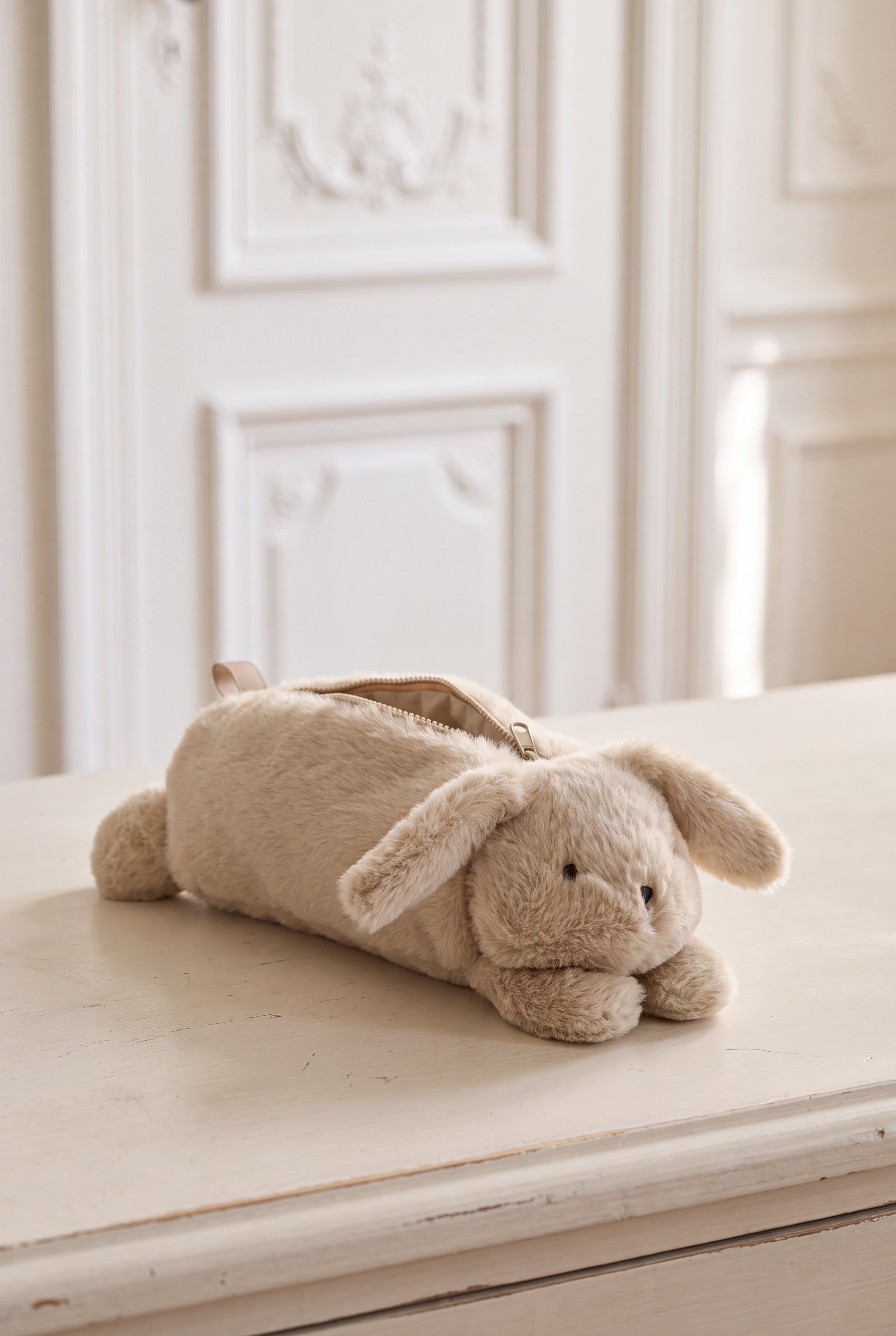 Dalina Bunny Plush Pouch - Mist