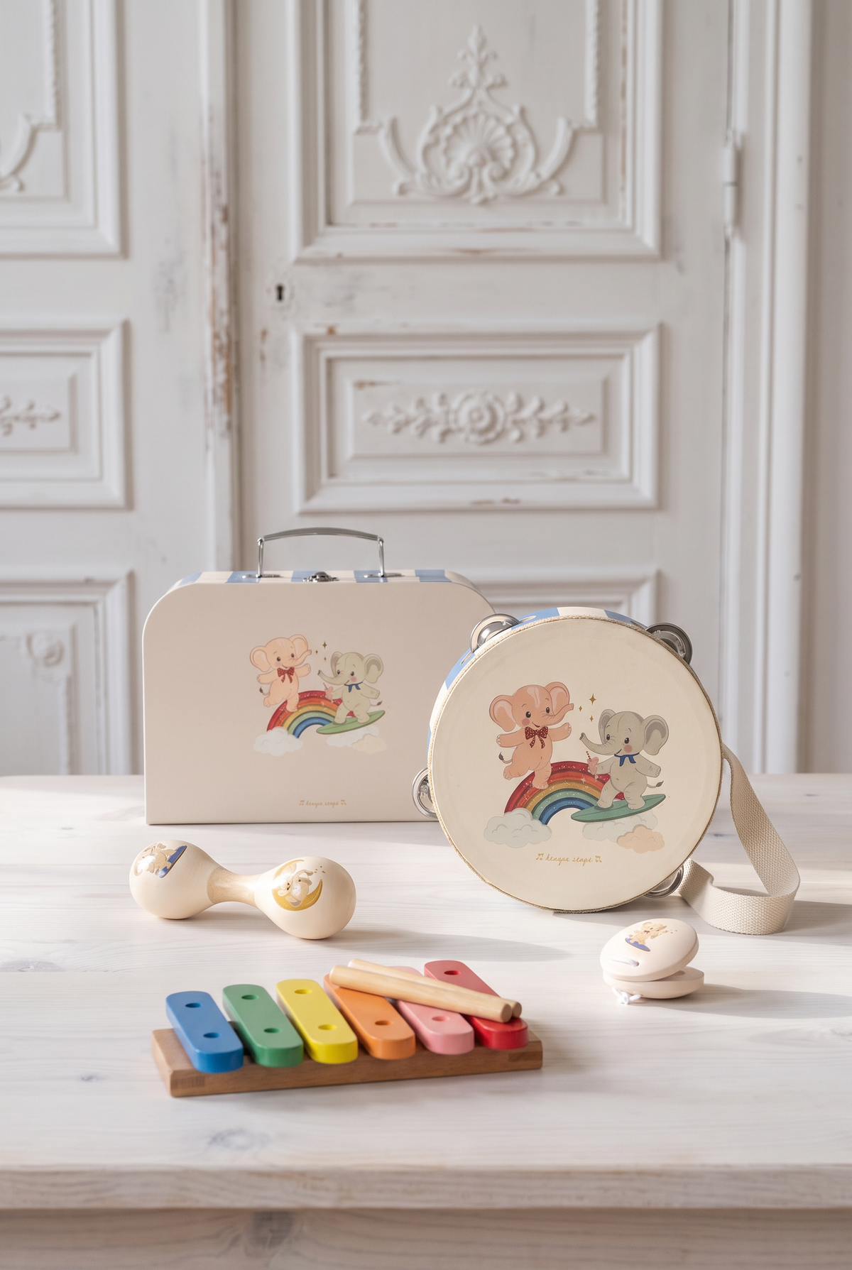 Wooden Music Set - Elephant