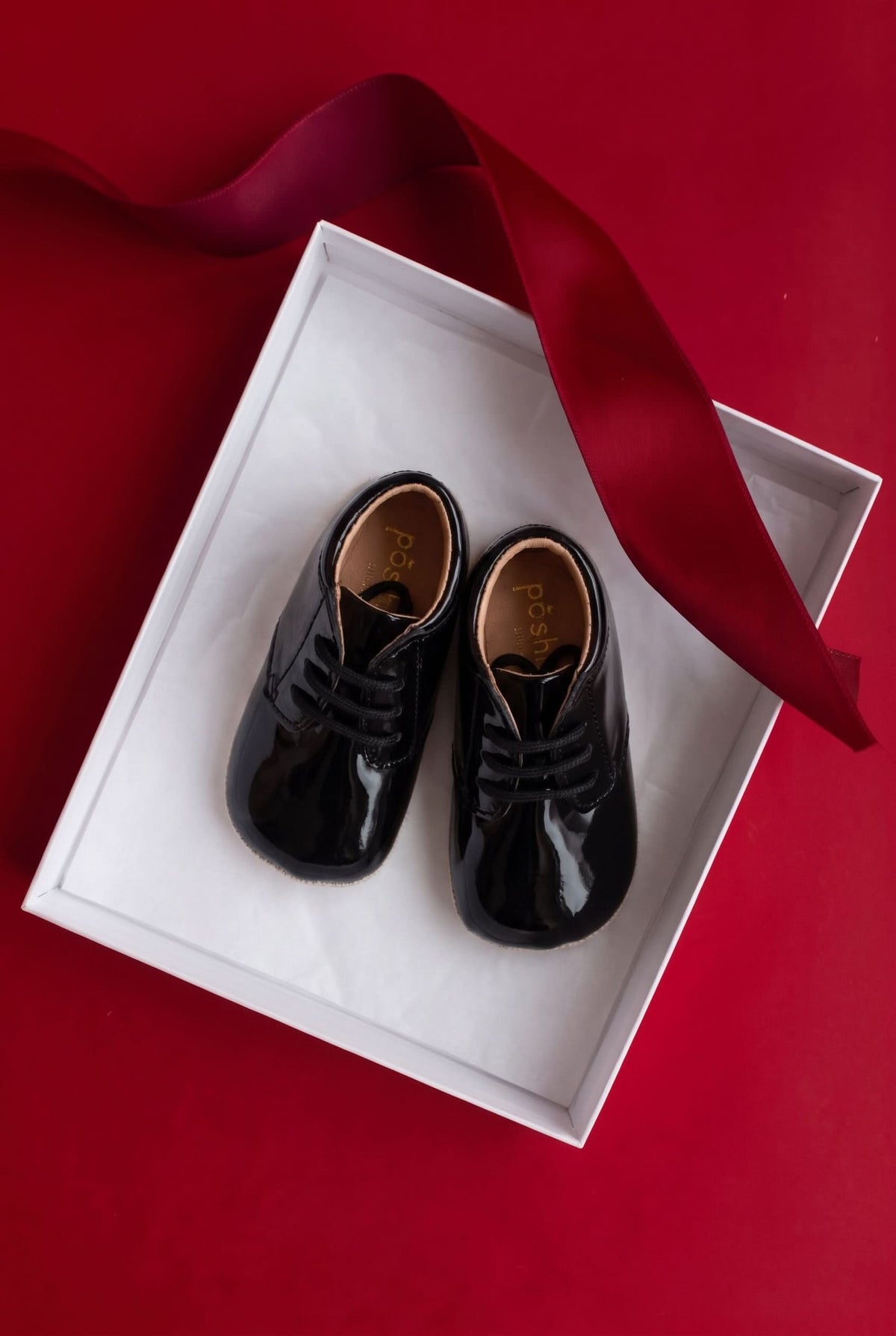Beginners™ Lace Shoe - Black Patent