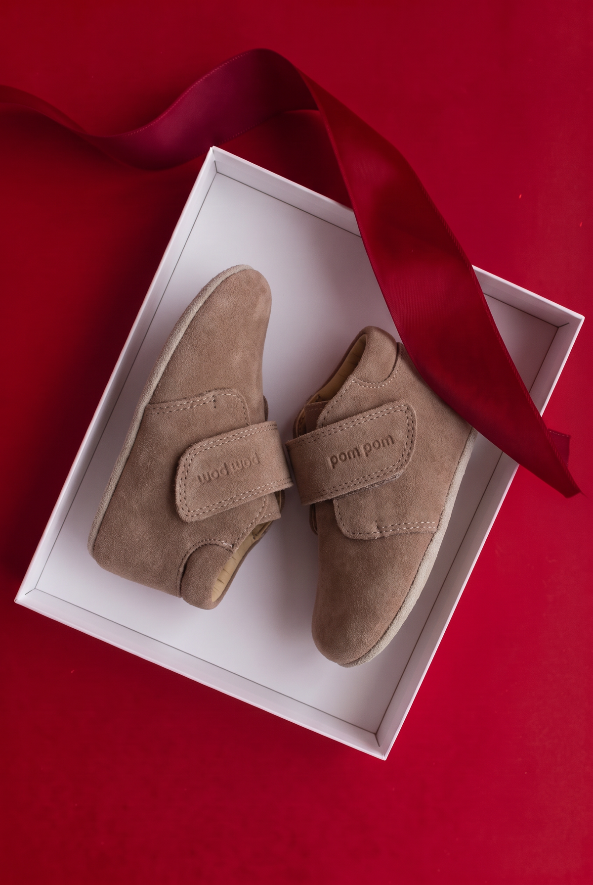 Beginners™ Velcro Suede - Fossil Brown