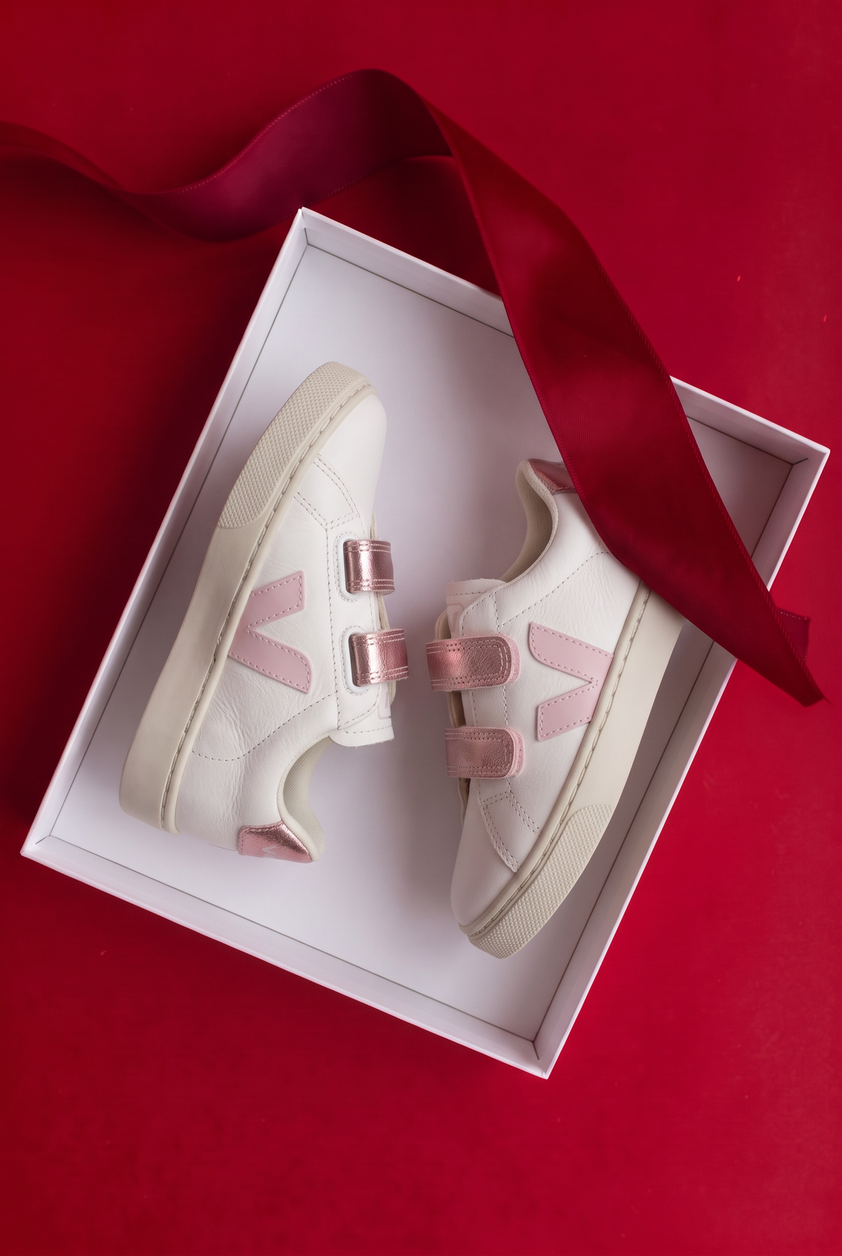 Espelar Leather - White/Petale/Necre