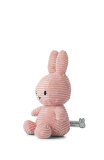 Miffy Sitting Corduroy 23cm - Pink