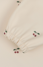 2 Pack Dinner Bib Frill Long Sleeve - Cherry/Rosewater